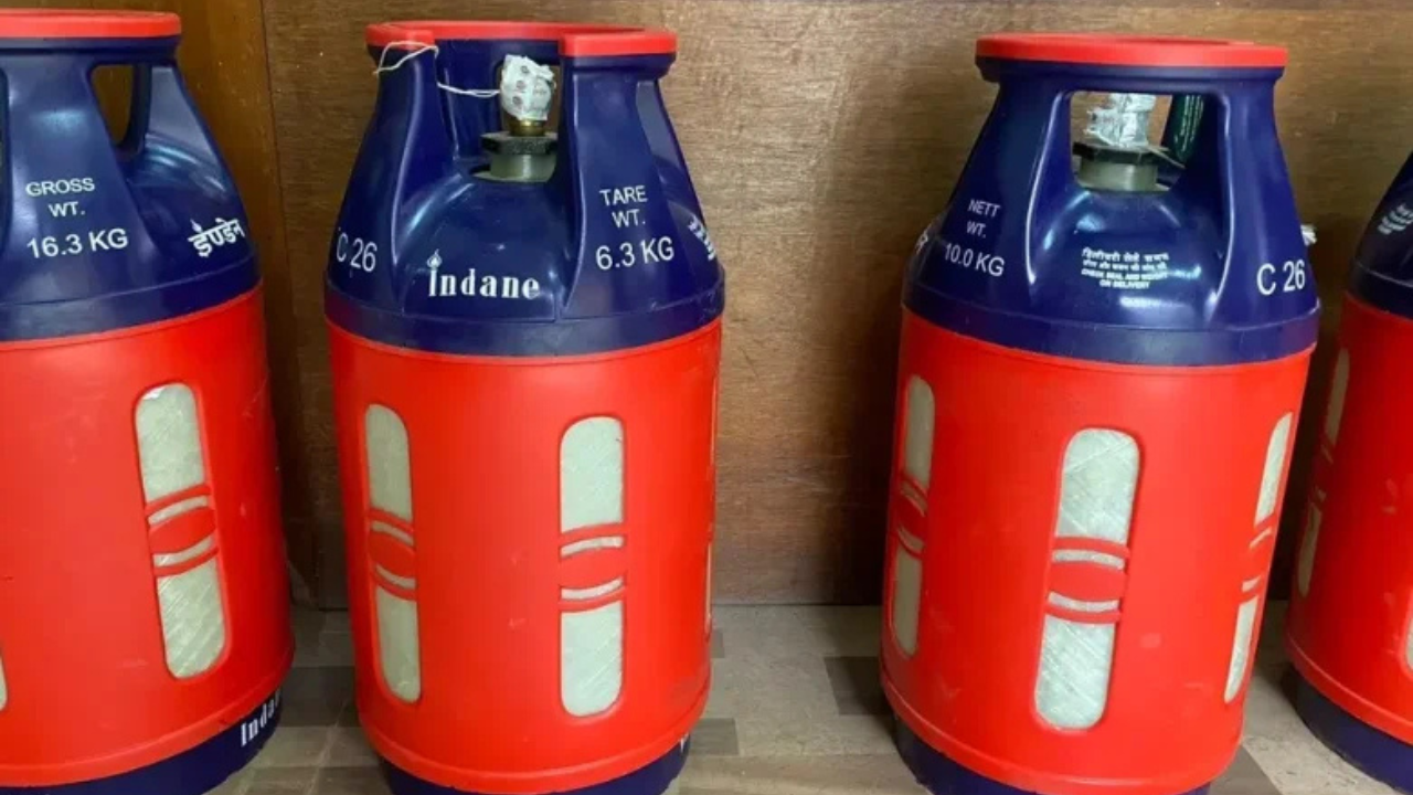 plastic gas cylinder