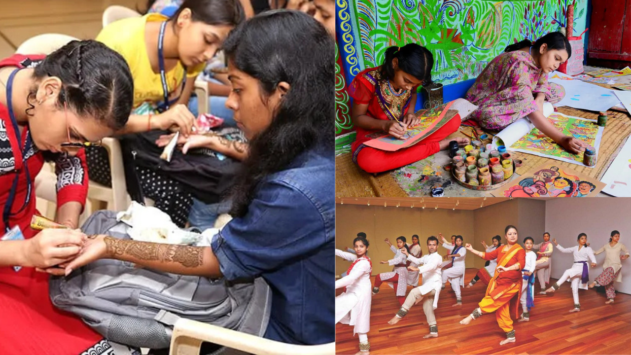 painting and mehndi training camp